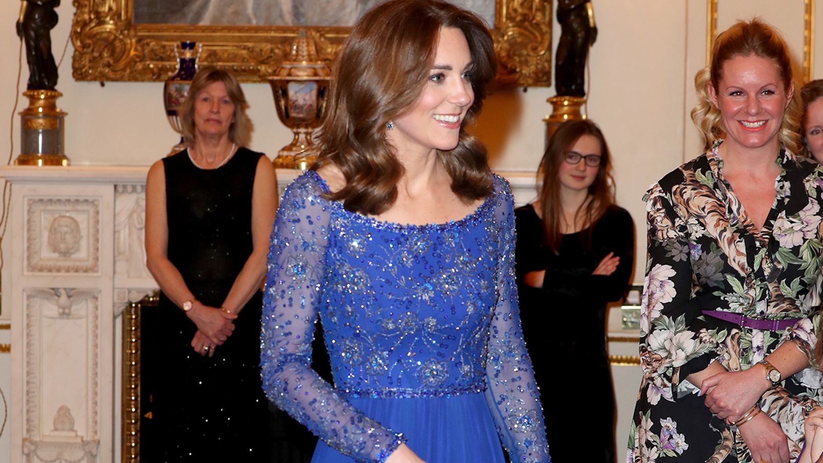 Kate Middleton Sparkles In A Gorgeous Beaded Gown - Chatelaine