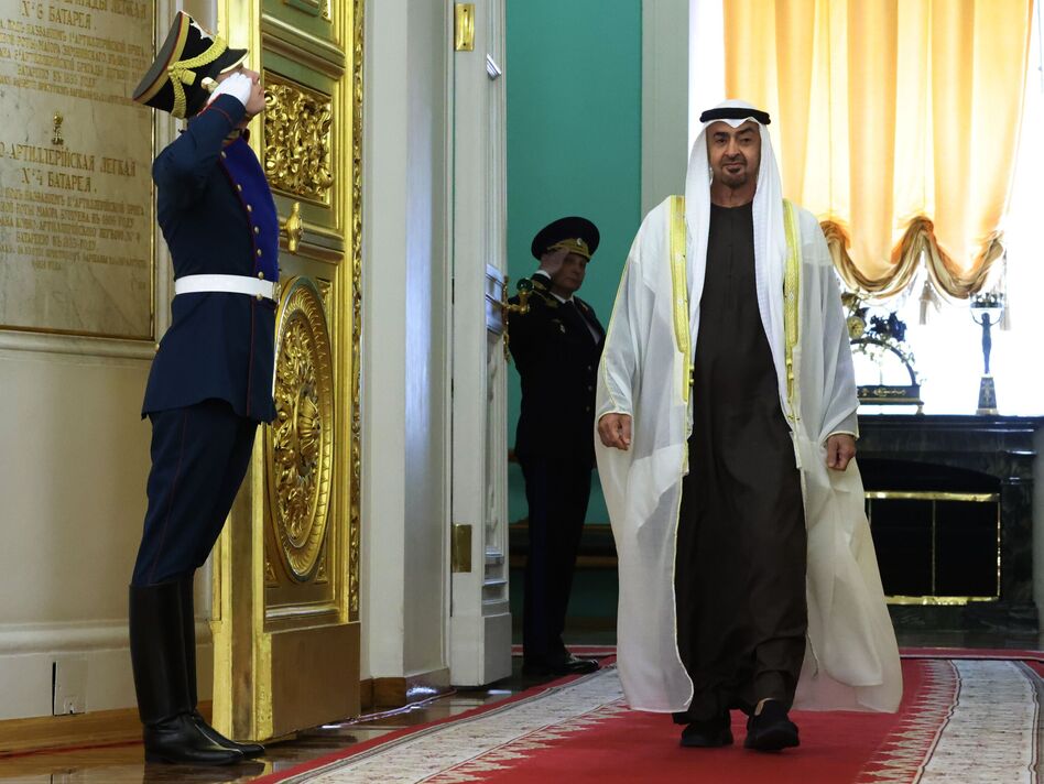 Russian President Vladimir Putin Hosts UAE President Sheikh Mohamed Bin Zayed Al Nahyan Russian President Vladimir Putin Hosts UAE President Sheikh Mohamed Bin Zayed Al Nahyan
