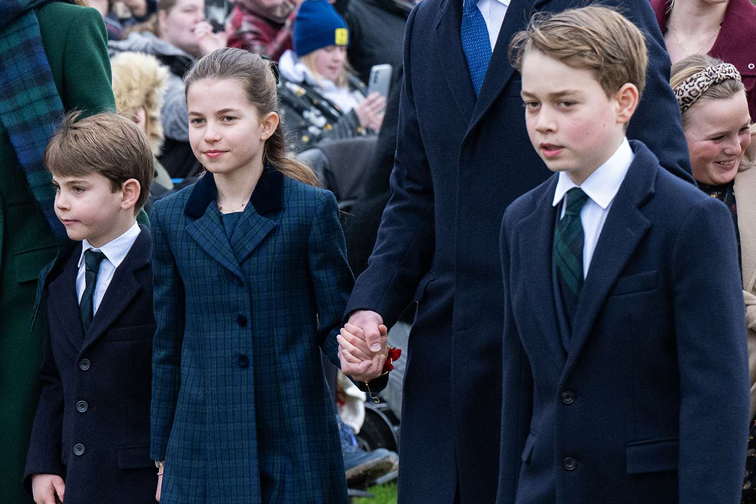Prince George, Princess Charlotte and Prince Louis Join Christmas ...