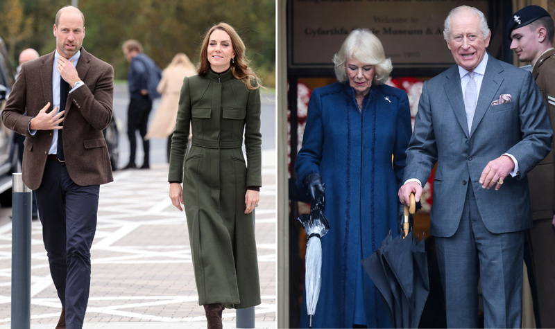 JUST IN: Prince William & Princess Kate Send PUBLIC Message to King Charles as He Departs England With Camilla — Royal Fans STUNNED