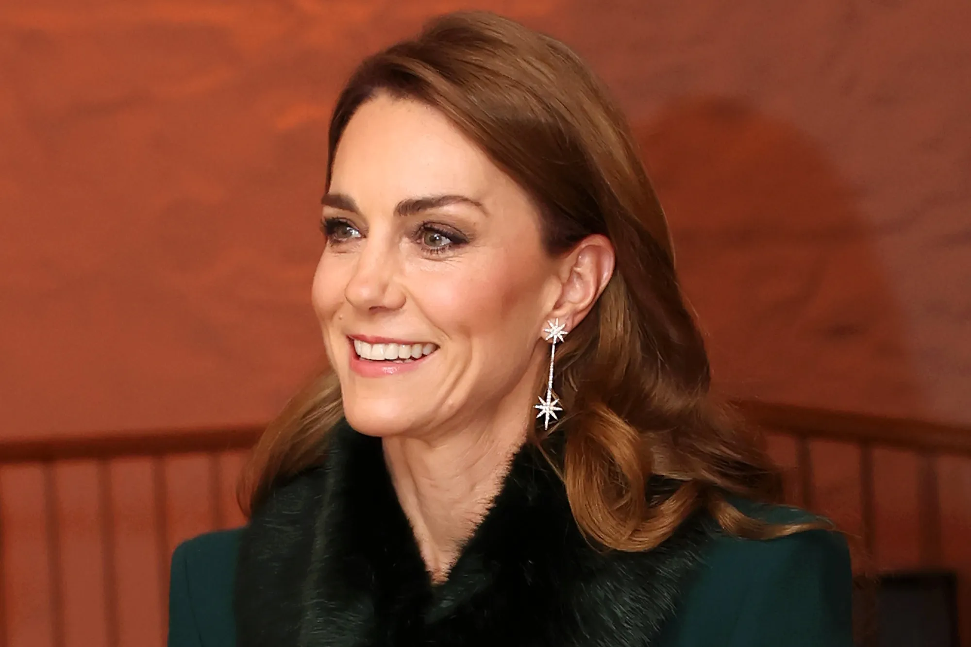 Catherine, Princess of Wales attends the 'Together At Christmas' Carol Service at Westminster Abbey on December 05, 2025 in London, England.