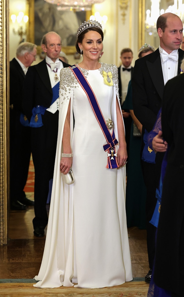 Kate Middleton, King Charles First Banquet 