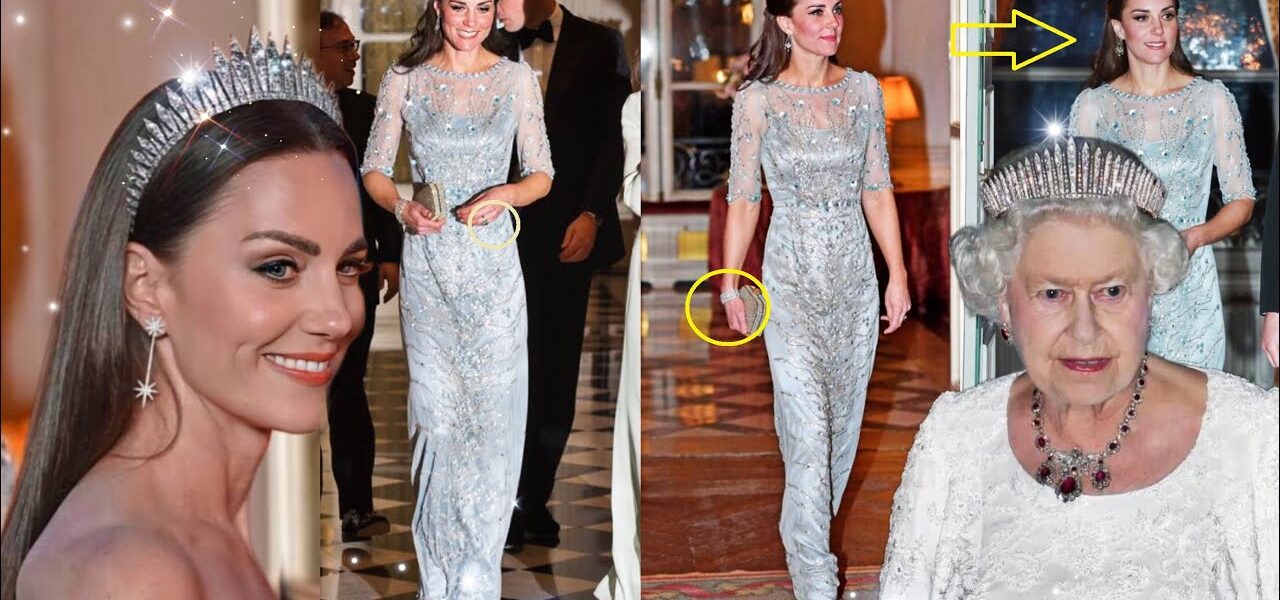 “TEARS BEHIND THE TIARA…” — Princess Catherine Steps Out Wearing a Treasure Closest to the Queen’s Heart Sh0cks Royal Watchers 😭✨ But one subtle detail in the moment is what left the Palace whispering 👀👇
