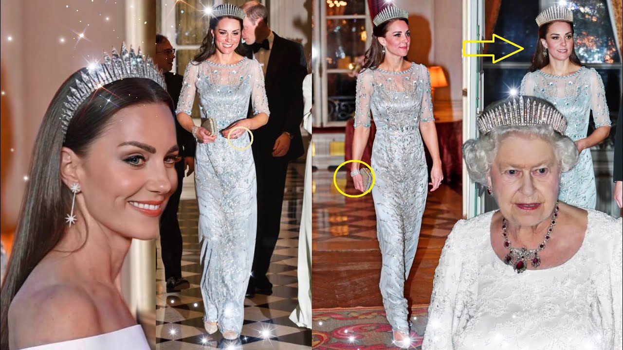 “TEARS BEHIND THE TIARA…” — Princess Catherine Steps Out Wearing a Treasure Closest to the Queen’s Heart Sh0cks Royal Watchers 😭✨ But one subtle detail in the moment is what left the Palace whispering 👀👇