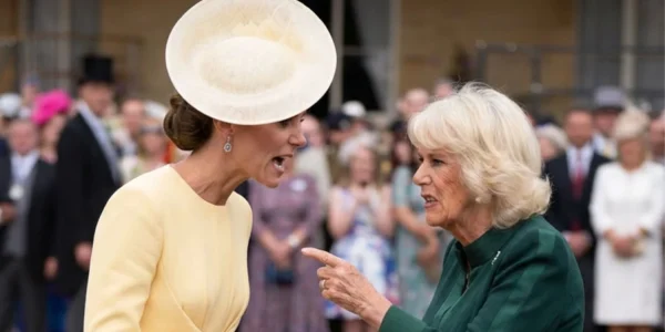 Camilla yells at Princess Catherine… her reaction made history at Sandringham