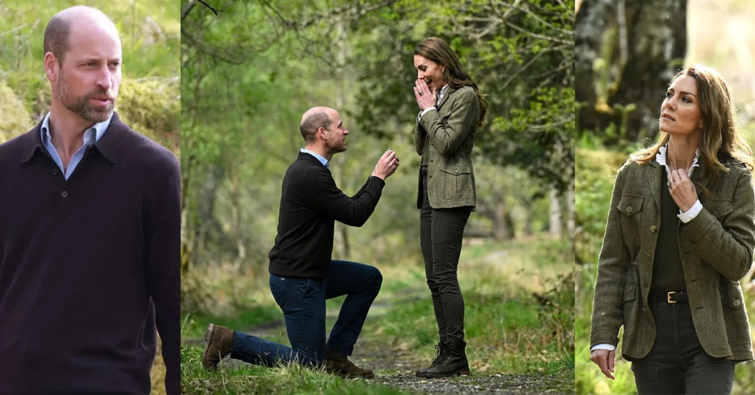 Prince William shared a particularly touching 3-minute video of him giving the engagement ring to Princess Catherine, highlighting the small details that once astonished the royal family. Prince William shared a particularly touching 3-minute video of him giving the engagement ring to Princess Catherine, highlighting the small details that once astonished the royal family.