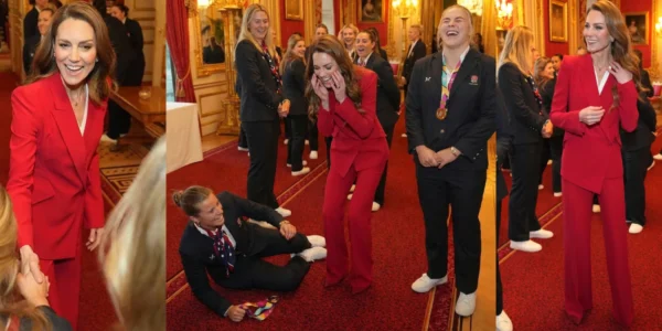 Her Hilarious Reaction During a “Busy Day” at Windsor Castle with the Rugby Team.