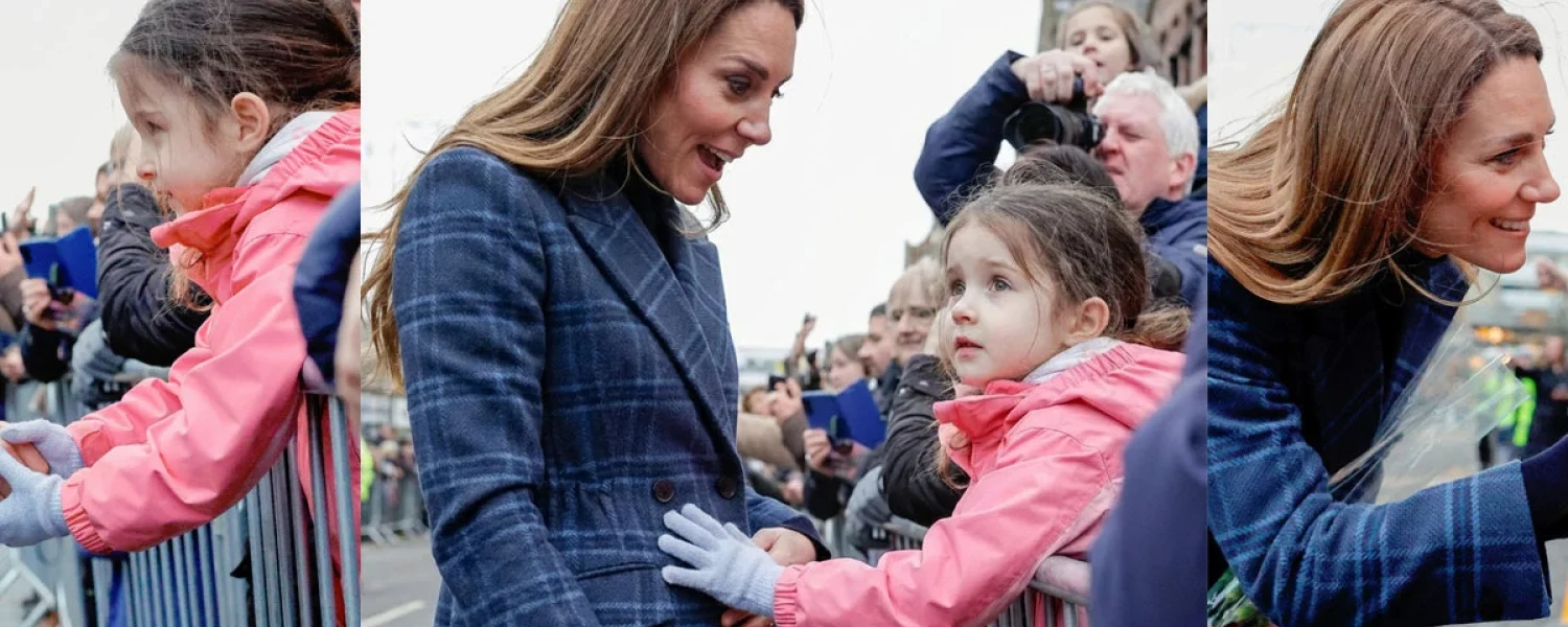 Did Princess Catherine unintentionally reveal she was pregnant with a baby girl.