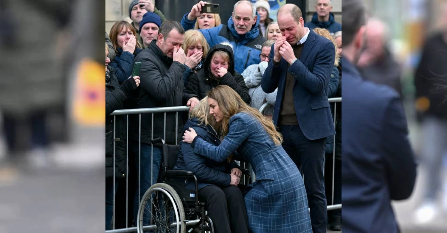Princess Catherine disregarded protocol and rushed to embrace a disabled person, causing Prince William and fans to cry. Princess Catherine disregarded protocol and rushed to embrace a disabled person, causing Prince William and fans to cry.