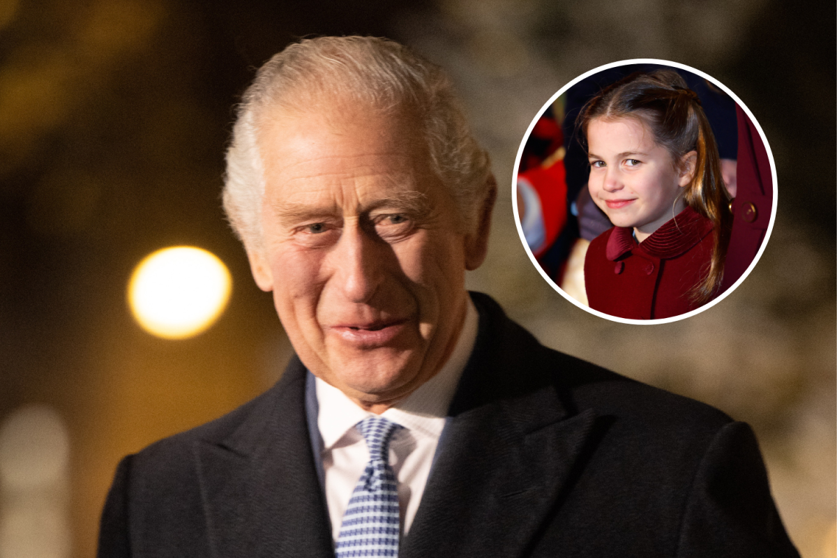 King Charles' Sweet Moment With Princess Charlotte Caught on ...