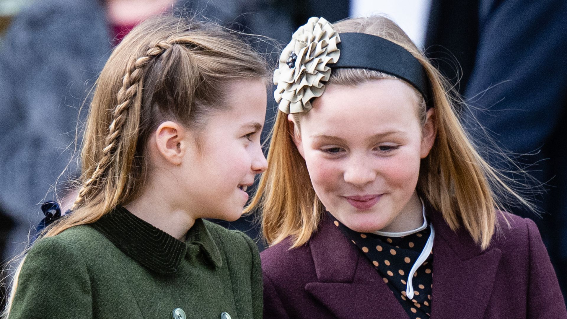 Mia Tindall and Princess Charlotte's cute moment caught on camera that shows they are BFFs - video | HELLO!
