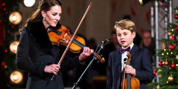 A Royal Moment No One Expected: Princess Catherine and Prince George’s emotional performance brought the entire hall to silence — and left even the King visibly moved. Standing side by side, mother and son sang not for applause, but for remembrance. And in that quiet moment, the future of the monarchy felt closer than ever. This wasn’t just a Christmas ceremony. It was history, gratitude, and legacy — passed from one generation to the next.