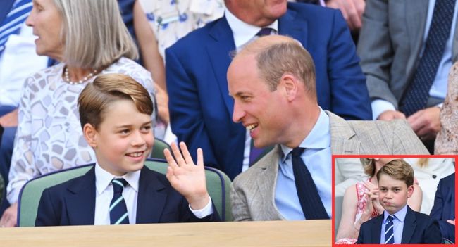 “Grandma Diana would be so proud…” Prince George left everyone at Sandringham Church stunned with a quiet, heartfelt tribute to his grandmother — a moment no one saw coming. 👑 During the Christmas walkabout, a well-wisher took George’s hand and told him Princess Diana would be proud of him. George simply smiled and said “thank you,” while William warmly added a gentle word of appreciation.