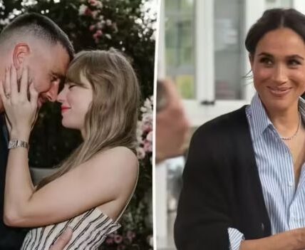 Insiders claim Travis Kelce exploded in fury after learning Meghan Markle had allegedly been angling for an invite to Taylor Swift’s wedding, shouting, “How dare you even think you’d be invited?” What followed was a swift lockdown of guest lists, tightened security, and a dramatic warning that has left Hollywood — and royal watchers — in meltdown.