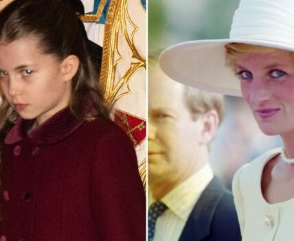 “THE ROOM STOOD STILL.” The atmosphere at the Royal Opera House shifted the moment Catherine took Charlotte’s hand and stepped forward—no announcement, no showmanship. “Somewhere Over the Rainbow” began, and suddenly it didn’t feel like a performance so much as a quiet message. Mother and daughter moved gently, each step carrying something unspoken—Diana’s name present without being said too loudly. And when it ended, Charlotte’s soft, simple line landed harder than any grand speech ever could. A very royal moment—restrained, dignified—yet impossible to watch without feeling it.