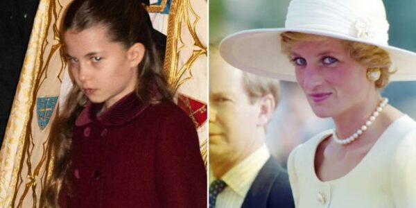 “THE ROOM STOOD STILL.” The atmosphere at the Royal Opera House shifted the moment Catherine took Charlotte’s hand and stepped forward—no announcement, no showmanship. “Somewhere Over the Rainbow” began, and suddenly it didn’t feel like a performance so much as a quiet message. Mother and daughter moved gently, each step carrying something unspoken—Diana’s name present without being said too loudly. And when it ended, Charlotte’s soft, simple line landed harder than any grand speech ever could. A very royal moment—restrained, dignified—yet impossible to watch without feeling it.