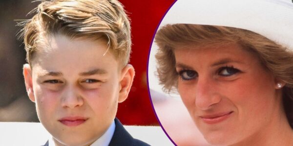“A FUTURE KING IN A SINGLE GESTURE…” — PRINCE GEORGE’S QUIET ACT AT PRINCESS DIANA’S MEMORIAL LEFT WILLIAM SPEECHLESS No cameras. No rehearsed protocol. Just a father, a son, and a moment heavy with history. During a private visit with Prince William to Princess Diana’s memorial, Prince George did something so small — yet so deeply human — that witnesses say it stopped everyone in their tracks. Without being prompted, the young prince stepped forward, bowed his head, and carried out a simple action that made William visibly emotional. Those watching from a distance whispered the same thing: this is what a king is made of. But it didn’t end there. George then spoke just nine words — words so unexpected, so mature, that even seasoned royal aides were stunned. What did he say… and why are insiders calling it the clearest glimpse yet of Britain’s future monarch?