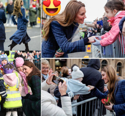 In a Split Second Kate Ditches Royal Protocol