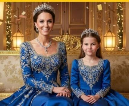 “Mum… look — we match.” At King Charles’s coronation, Catherine and Princess Charlotte didn’t need a single dramatic move to steal the spotlight — their perfectly coordinated look did it for them. From the sparkling headpieces with a modern, wreath-like feel to the soft ivory-and-silver tones, every detail read like a quiet message about family, legacy, and a monarchy subtly shifting into a new era.
