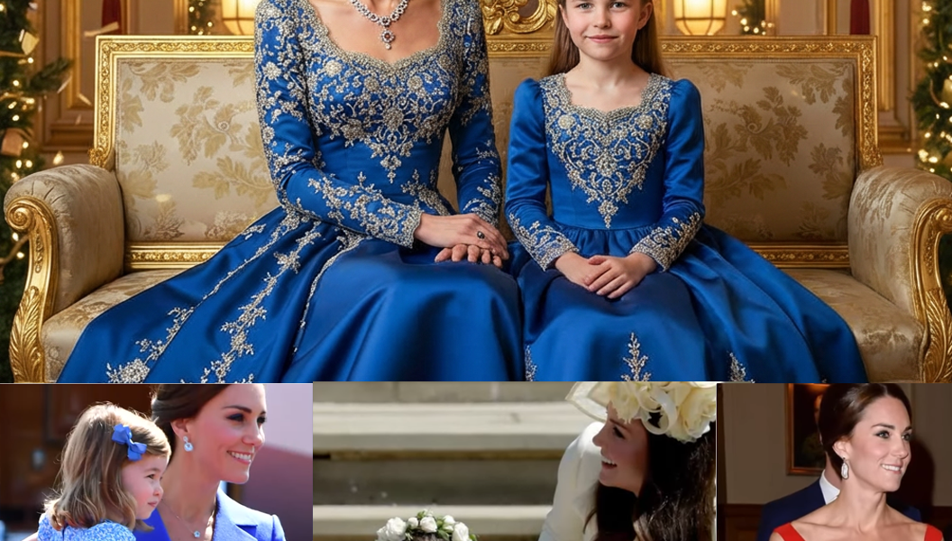 Catherine & Charlotte Dazzles In Cordinated Colorful Looks At King Charles Coronation? –