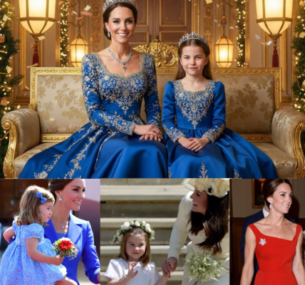 Catherine & Charlotte Dazzles In Cordinated Colorful Looks At King Charles Coronation? –