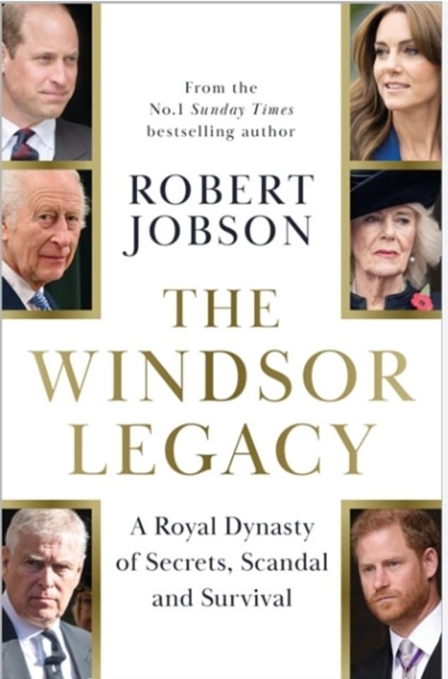 Writing in his book, The Windsor Legacy, Mr Jobson noted how the Duke of Sussex, now 41, 'presumptuously assumed' that the late Queen would be supportive of their plans to be part-time working royals because of his close bond with her