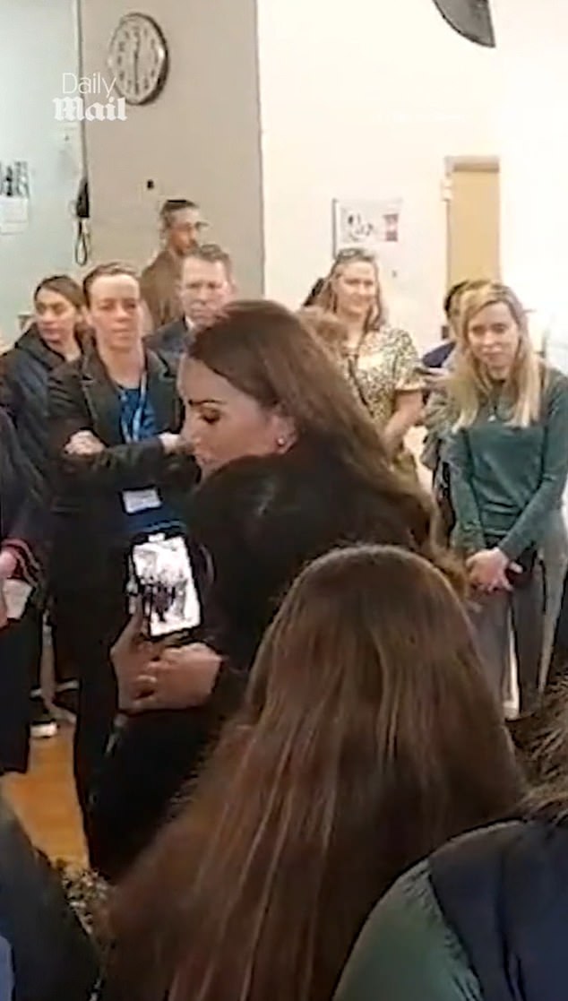 A heartwarming video of the Princess of Wales hugging a patient at the Royal Marsden's Chelsea site in January 2025, where Kate herself underwent preventive cancer treatment herself, showcased her 'acute empathy', according to body language expert Judi James