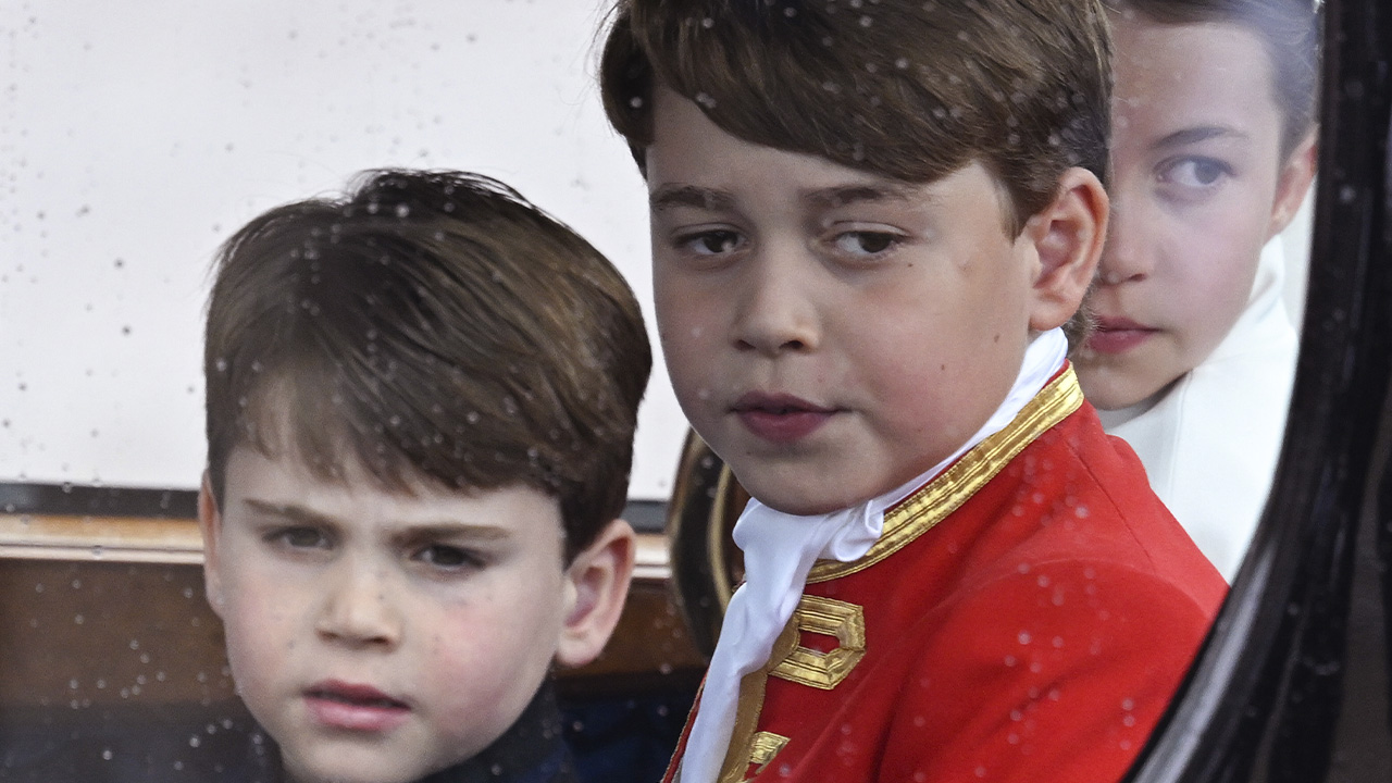 King Charles coronation: George, Charlotte, Louis, Prince William and  Princess Kate's children, attend - ABC7 New York