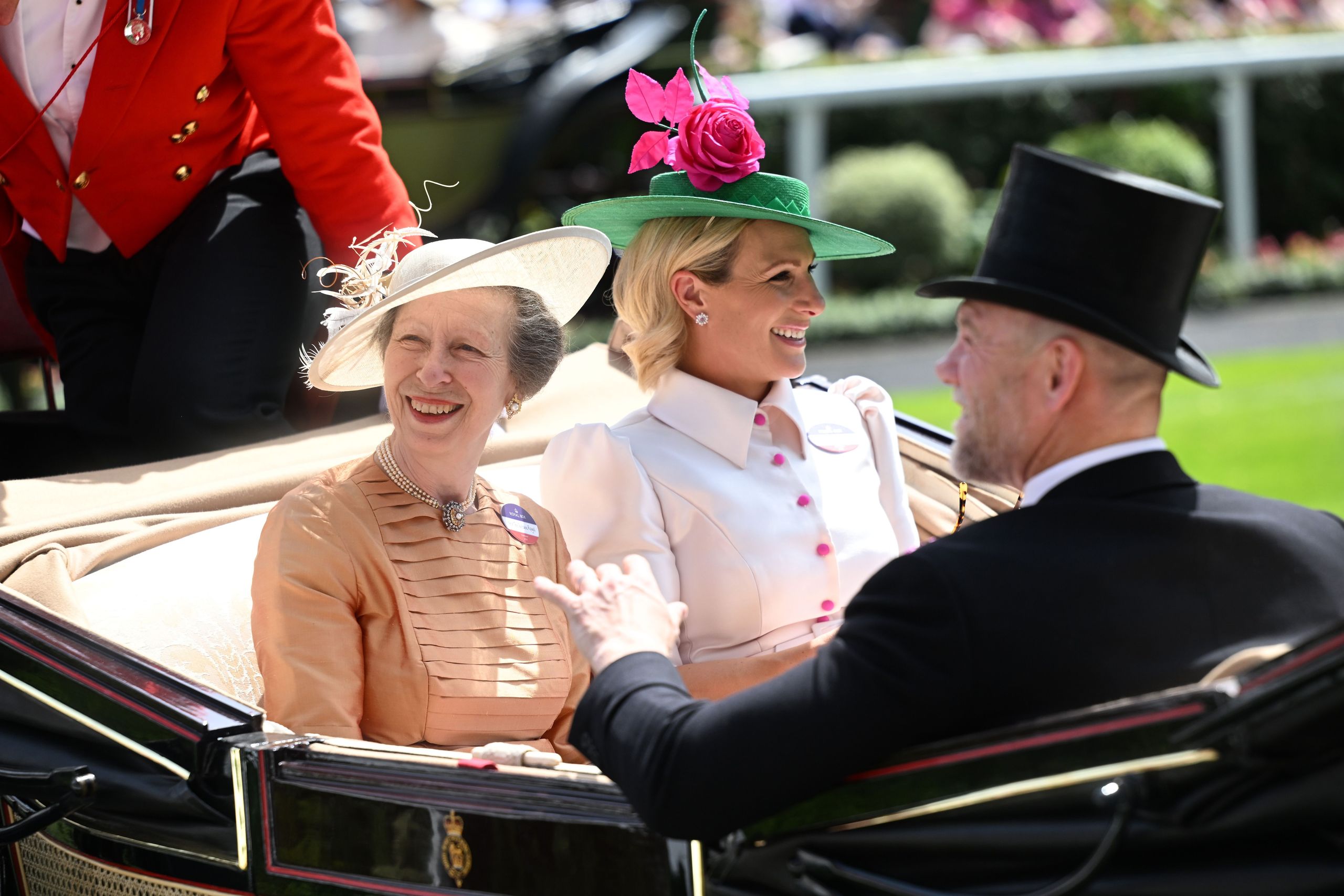 Princess Anne and Her Daughter Zara Tindall Kick Off the Carriage Procession on Day Three of the Royal Ascot | Vanity Fair