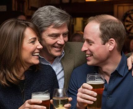 The quiet village of Fallin erupted into a frenzy of cheers after Prince William shattered his formal royal persona with a lightning-fast, hilarious one-liner that caught everyone off guard. Even Princess Catherine couldn’t contain her delight, doubling over in laughter as her husband’s quick wit proved he is truly the “People’s Prince” with a cheeky side the world rarely gets to see. As the video of this spontaneous moment burns through social media, the locals are still buzzing over the legendary quip that turned a standard royal walkabout into the most talked-about comedy set of the year.