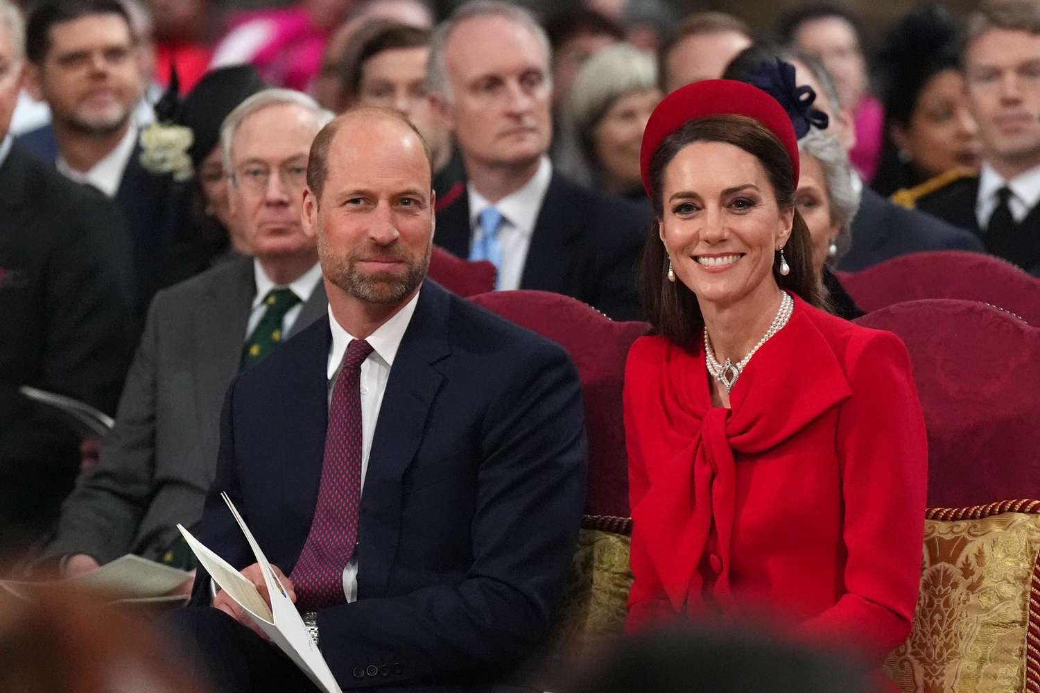 Kate and William Had a Flirty Moment at Commonwealth Day 2025