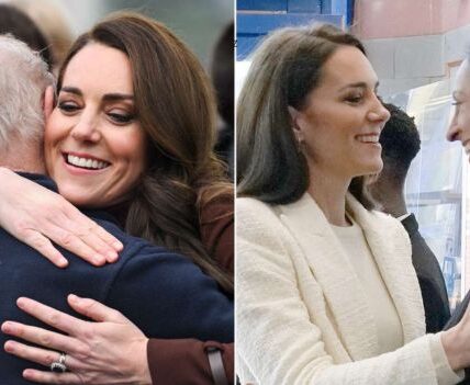 “In a quiet museum in Cornwall, Princess Kate suddenly froze… then ran in for a hug that no one saw coming.” 🥺👑 No protocol. No polite air-kiss. Just a long, tight embrace that made the whole room go still—because the woman Kate wrapped her arms around wasn’t a VIP guest or an official… it was her first teacher, the one who taught “Cathy” when she was just six years old. “You were the first person who made me love learning…”—said softly, but it landed like a wave of childhood rushing back in an instant. And that’s why this clip spread so fast: not because of a crown, but because a former little girl still remembers the person who believed in her first.