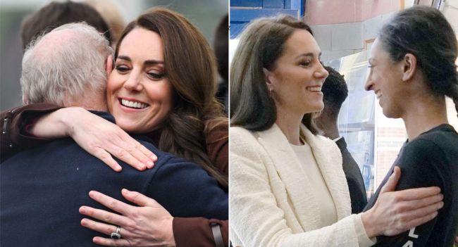“In a quiet museum in Cornwall, Princess Kate suddenly froze… then ran in for a hug that no one saw coming.” 🥺👑 No protocol. No polite air-kiss. Just a long, tight embrace that made the whole room go still—because the woman Kate wrapped her arms around wasn’t a VIP guest or an official… it was her first teacher, the one who taught “Cathy” when she was just six years old. “You were the first person who made me love learning…”—said softly, but it landed like a wave of childhood rushing back in an instant. And that’s why this clip spread so fast: not because of a crown, but because a former little girl still remembers the person who believed in her first. “In a quiet museum in Cornwall, Princess Kate suddenly froze… then ran in for a hug that no one saw coming.” 🥺👑 No protocol. No polite air-kiss. Just a long, tight embrace that made the whole room go still—because the woman Kate wrapped her arms around wasn’t a VIP guest or an official… it was her first teacher, the one who taught “Cathy” when she was just six years old. “You were the first person who made me love learning…”—said softly, but it landed like a wave of childhood rushing back in an instant. And that’s why this clip spread so fast: not because of a crown, but because a former little girl still remembers the person who believed in her first.