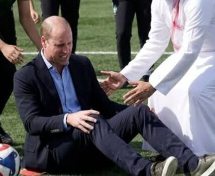“It was just a charity football match… until William went down.” A sudden collision on the field in Saudi Arabia left the crowd stunned — and Catherine was seen rushing to his side, unable to hide her worry. In that instant, it stopped being a royal engagement and became something deeply human: a wife fearing for her husband. The moment quickly sparked global concern. And it leaves many wondering: behind the smiles at public events, what unseen risks are they quietly carrying?