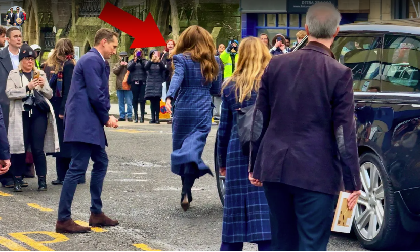 The Princess like you’ve never seen her before! Why was Princess Catherine sprinting through Stirling
