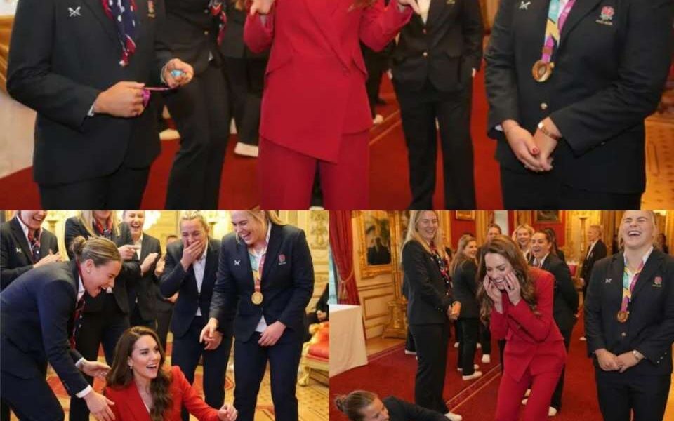 Princess Catherine’s Hilarious Reaction to Rugby Star’s Near Miss at Windsor Castle!