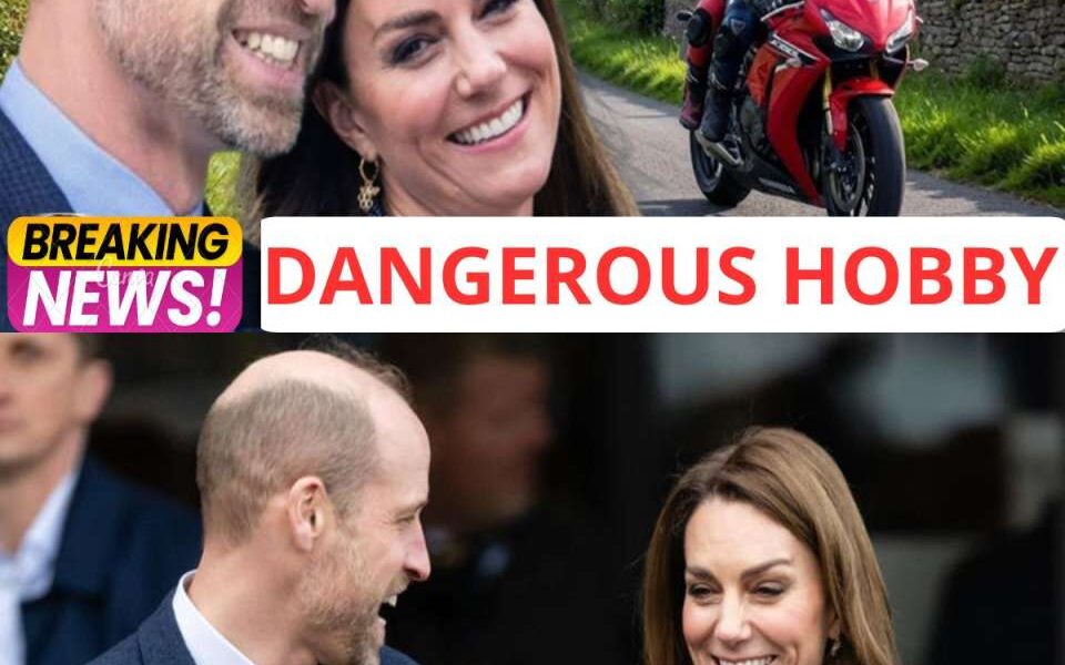 Prince William’s dangerous hobby once sent shockwaves through the palace — and left Catherine secretly terrified 😱