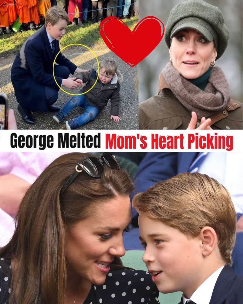 Young Prince George’s Compassionate Act Wins Hearts at Christmas Service!
