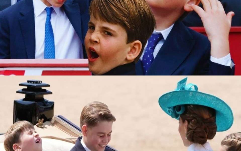 đ¸ What Did Prince Louis Just Do to George?! đ¸ What Did Prince Louis Just Do to George?!