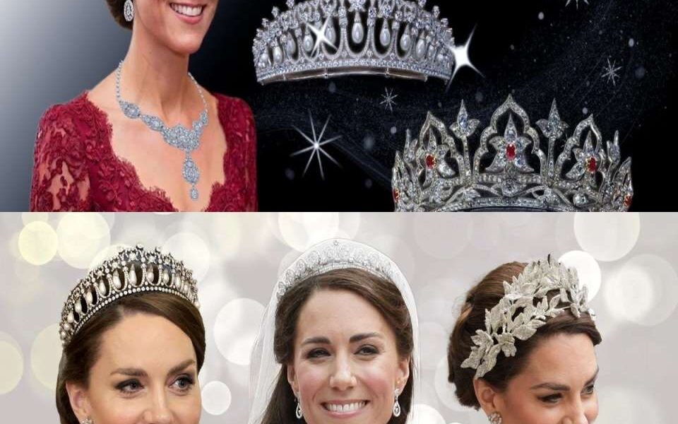 The SHOCKING Truth Hidden in Kate’s 4 Tiaras Finally EXPOSED! 😱💎 You Will Never Look at Them the Same Way Again… The SHOCKING Truth Hidden in Kate’s 4 Tiaras Finally EXPOSED! 😱💎 You Will Never Look at Them the Same Way Again…
