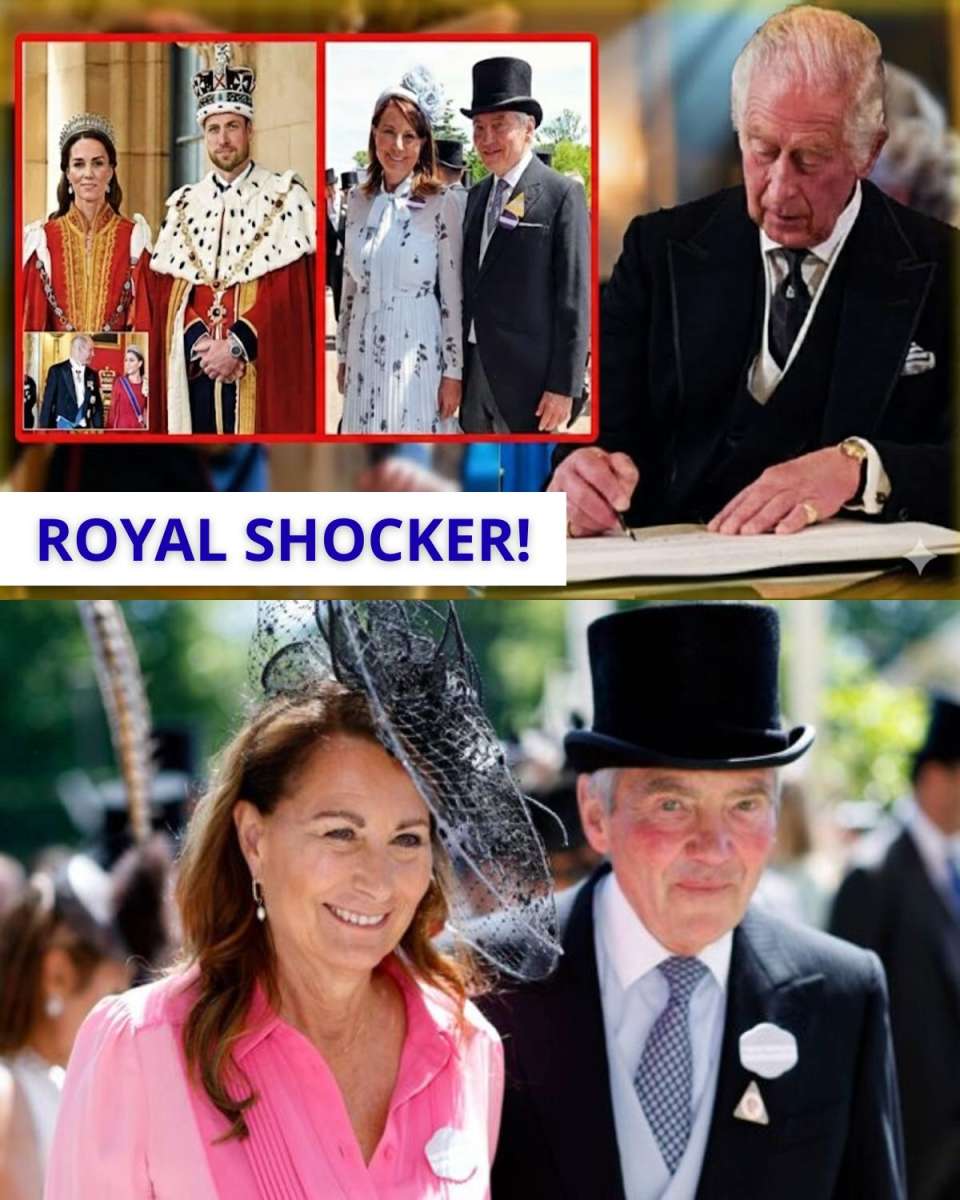 King Charles REWARDS Princess Catherine’s Parents, Carole and Michael Middleton, with NEW ROYAL TITLES.