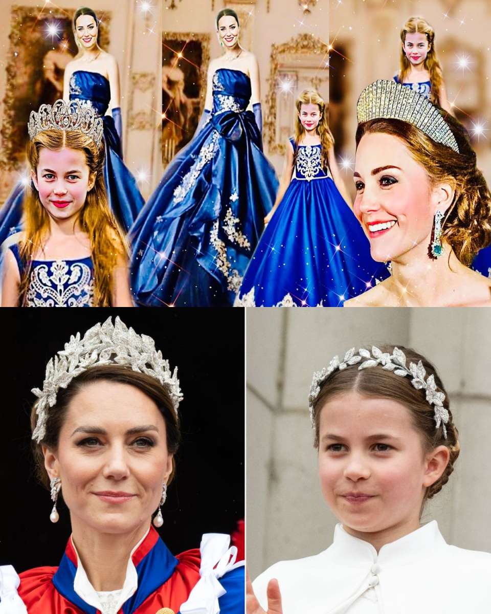 SORRY YOUR MAJESTY! Catherine & Charlotte Just STOLE The Coronation With This “Twinning” Moment! 👯‍♀️👑