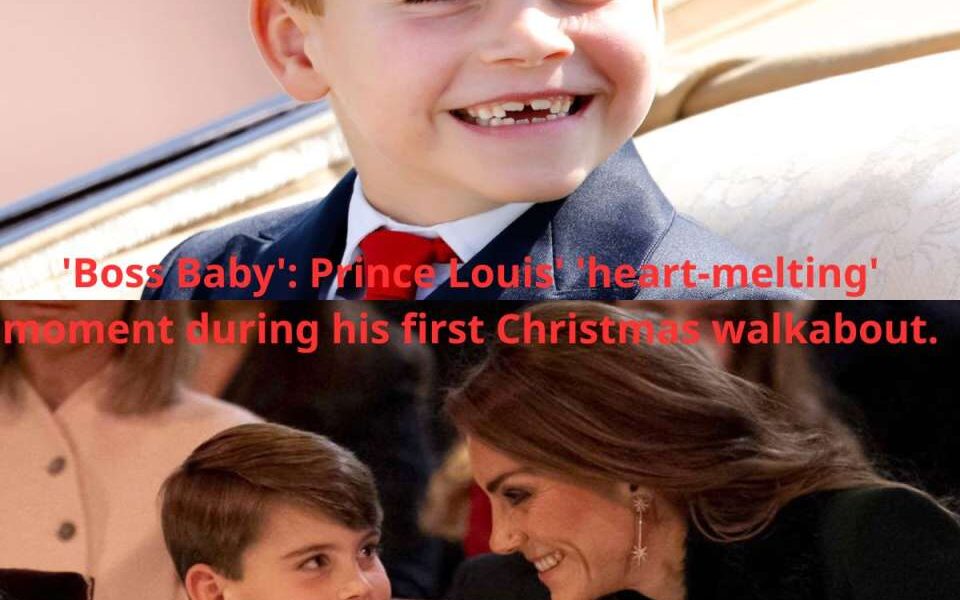 Prince Louis’ ‘heart-melting’ moment during his first Christmas walkabout.