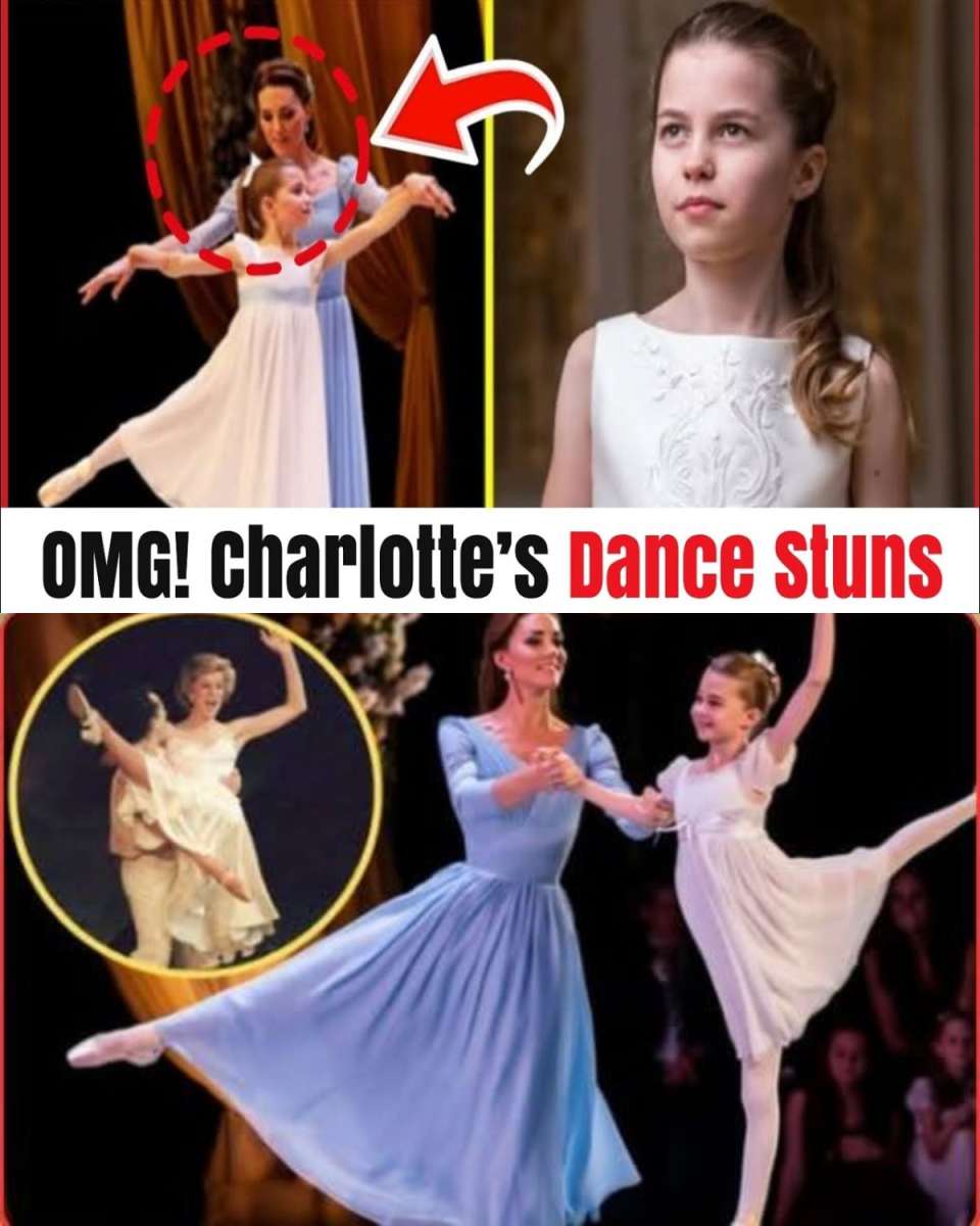 Prince William BREAKS DOWN in Tears Over Little Charlotte’s “Secret” Tribute to Diana! 🩰👑