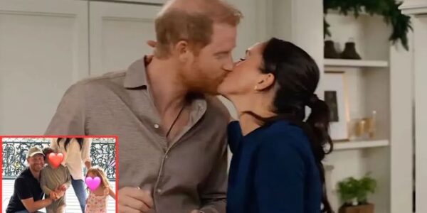 “A RARE MOMENT MEGHAN ‘SHOWED MORE’ — AND THE INTERNET IMMEDIATELY ZOOMED IN.” 💘👑🎈 Meghan Markle just posted a Valentine’s photo of Harry holding little Lilibet, and what set social media off is this: Lilibet’s face is more visible than we’ve seen in years after so many carefully cropped glimpses. Dressed in pink with a bundle of balloons, she’s tucked into her dad’s arms — while Harry beams in full “dad mode.” Meghan sealed it with a soft-but-loud caption: “These two + Archie = my forever Valentines.” Now fans are wondering: is this simply a sweet family moment… or a subtle sign the Sussexes are about to share more of their private world as new projects roll out? 👀 Especially after Meghan and Harry were spotted on an early Valentine’s dinner date in Beverly Hills. Who do you think Lilibet looks like more — Harry or Meghan?