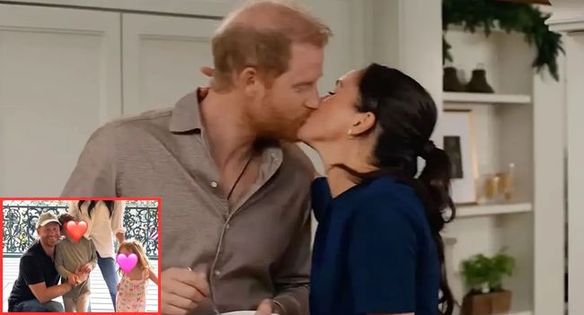 “A RARE MOMENT MEGHAN ‘SHOWED MORE’ — AND THE INTERNET IMMEDIATELY ZOOMED IN.” 💘👑🎈 Meghan Markle just posted a Valentine’s photo of Harry holding little Lilibet, and what set social media off is this: Lilibet’s face is more visible than we’ve seen in years after so many carefully cropped glimpses. Dressed in pink with a bundle of balloons, she’s tucked into her dad’s arms — while Harry beams in full “dad mode.” Meghan sealed it with a soft-but-loud caption: “These two + Archie = my forever Valentines.” Now fans are wondering: is this simply a sweet family moment… or a subtle sign the Sussexes are about to share more of their private world as new projects roll out? 👀 Especially after Meghan and Harry were spotted on an early Valentine’s dinner date in Beverly Hills. Who do you think Lilibet looks like more — Harry or Meghan?