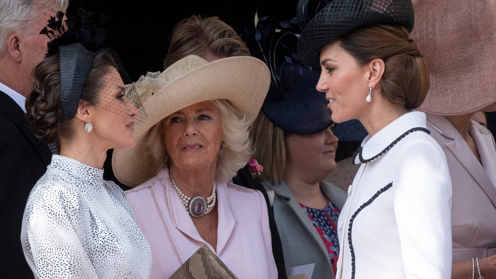 Camilla Politely Reminded Kate—and The Netherlands' Queen Maxima—To Stop  Talking at Important Royal Event | Marie Claire