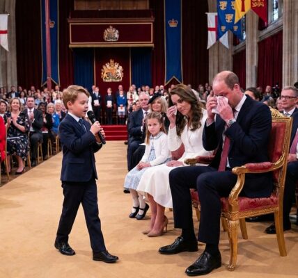 Prince George’s performance at Windsor Castle left the Royal Evening in awe and emotion. –