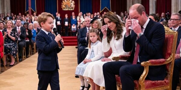 Prince George’s performance at Windsor Castle left the Royal Evening in awe and emotion. –