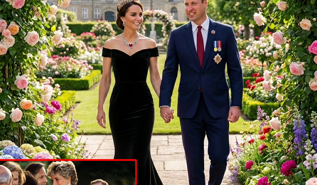 KATE’S MOST MYSTERIOUS LOOK YET! 🖤 –